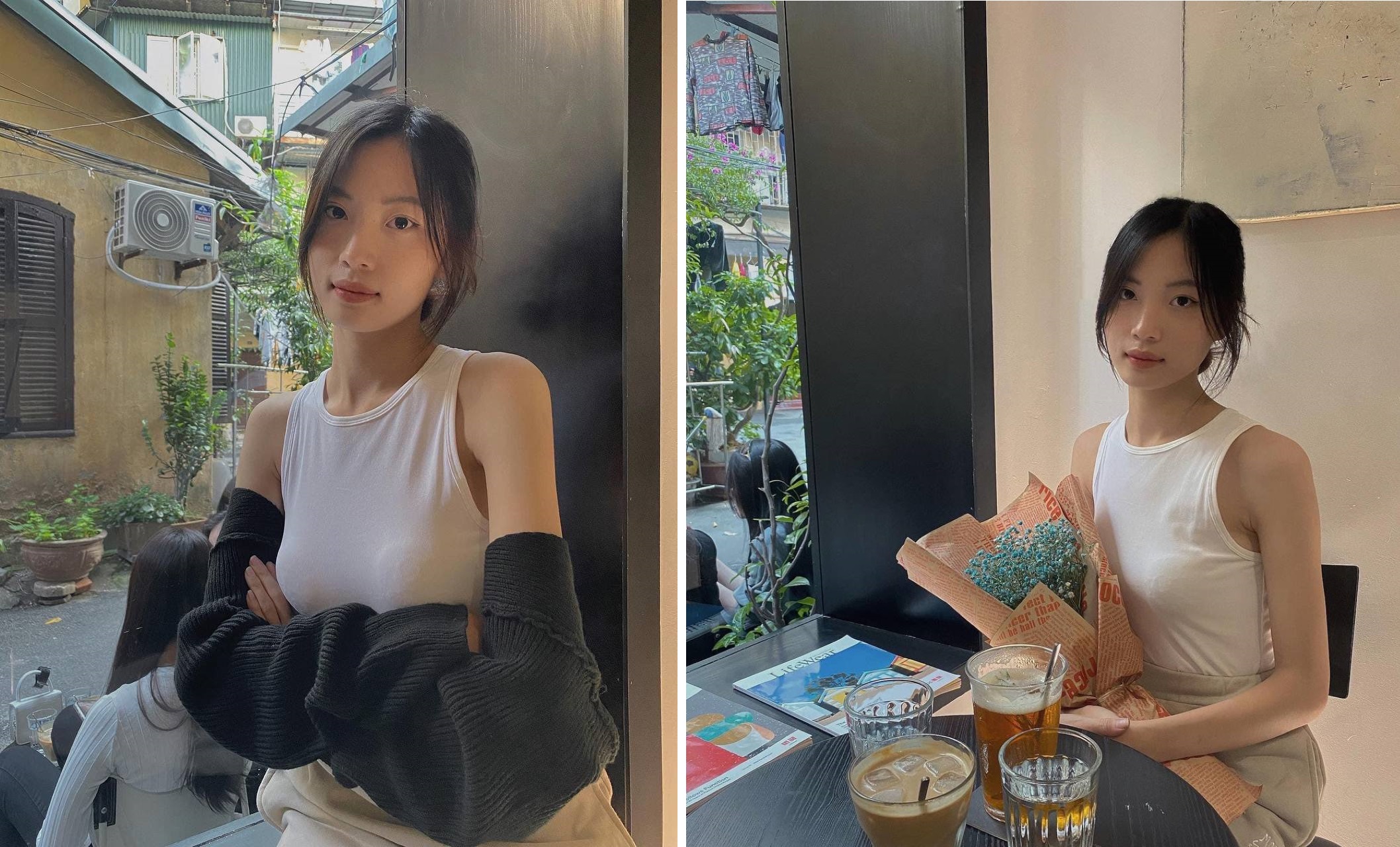 Chị em Việt xinh đẹp mệt nhoài sau ca làm dài, thèm được vuốt ve và đụ mạnh để giải tỏa.